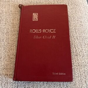 Betriebsanleitung Manual Rolls Royce Silver Cloud II Bj.1959 -1962 -3rd. Edition